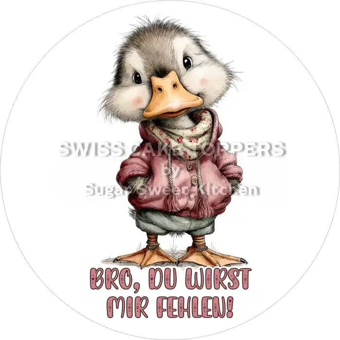 Tortenaufleger Abschied 14 - essbar & personalisierbar - Fondant- Torten- Cupcakeaufleger Sugar Sweet Kitchen