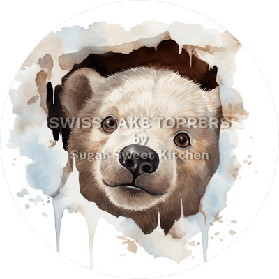 Süsser Bären-Tortenaufleger4 - personalisierbar