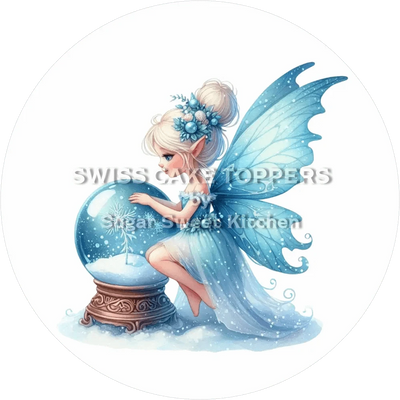 Süsser Feen-Tortenaufleger6 - personalisierbar