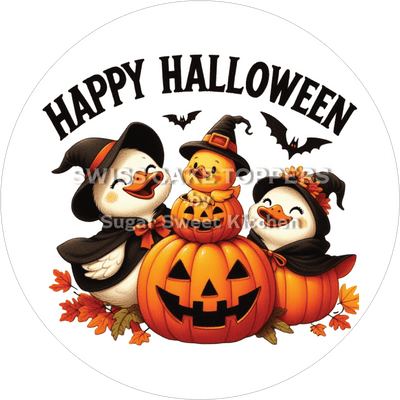 Süsser Halloween-Tortenaufleger2 - personalisierbar