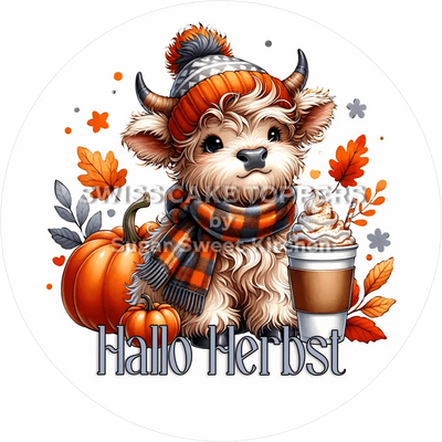 Süsser Herbst-Tortenaufleger6 - personalisierbar