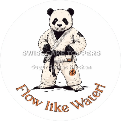 Süsser Judo-Tortenaufleger11 - personalisierbar