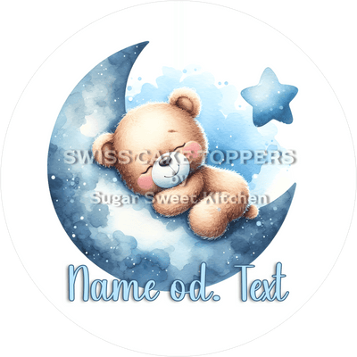 Süsser Tortenaufleger - It's a Boy mit Namen od. Text