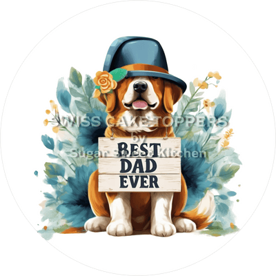 Süsser Tortenaufleger zum Vatertag15 - personalisierbar