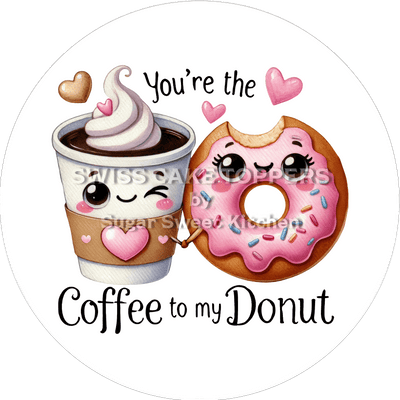 Süsser Valentins- Tortenaufleger LV6 - personalisierbar