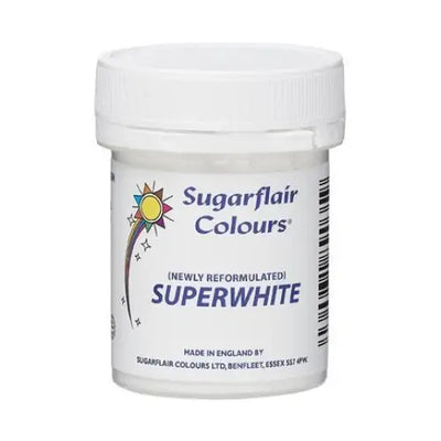 Sugarflair Superwhite Icing Whitener / 20 g