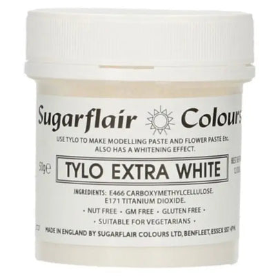 Sugarflair Tylo-Pulver extra white
