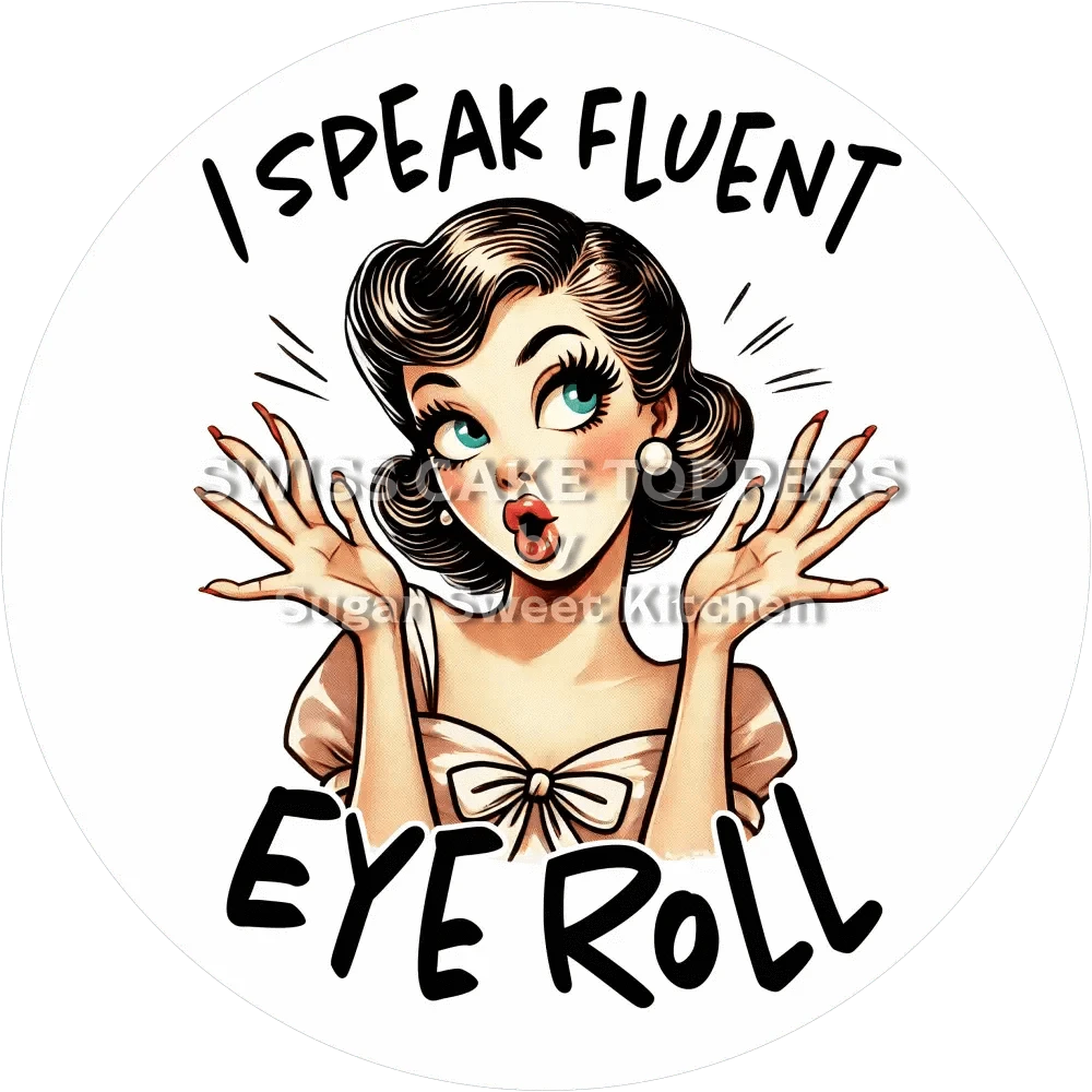 Superwitziger-Tortenaufleger25 - personalisierbar - Fondant- Torten- & Cupcakeaufleger Sugar Sweet Kitchen