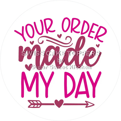 Thank You-Tortenaufleger3 - personalisierbar