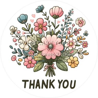 Thank You-Tortenaufleger5 - personalisierbar