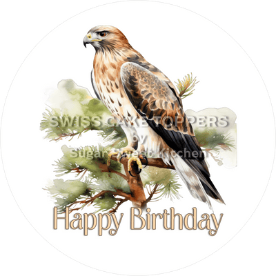 Tier-Geburtstags-Tortenaufleger Vögel13 - personalisierbar