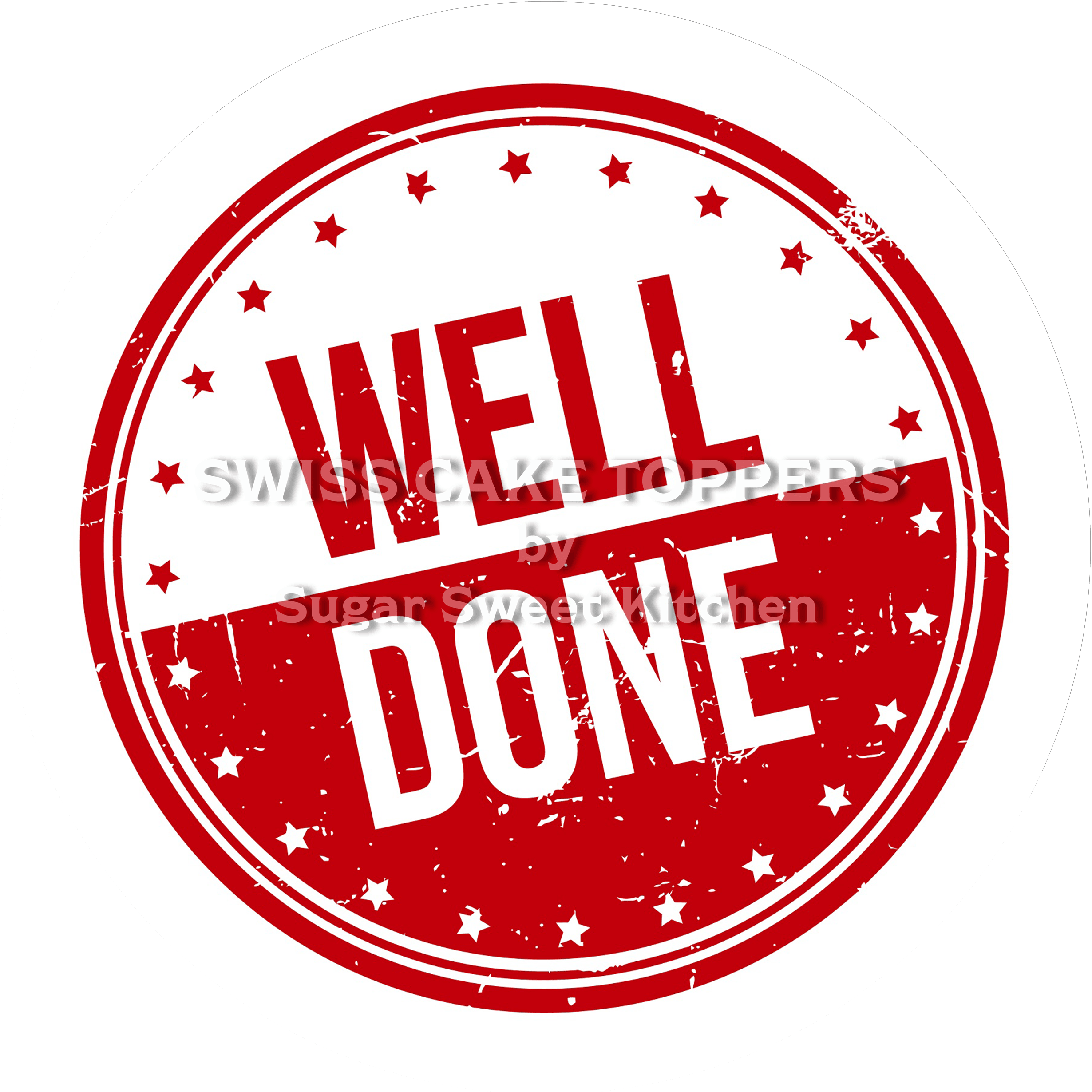 Toller Abschluss- & Prüfungs-Tortenaufleger6 - personalisierbar - Fondant- Torten- Cupcakeaufleger Sugar Sweet Kitchen