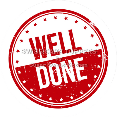 Toller Abschluss- & Prüfungs-Tortenaufleger6 - personalisierbar