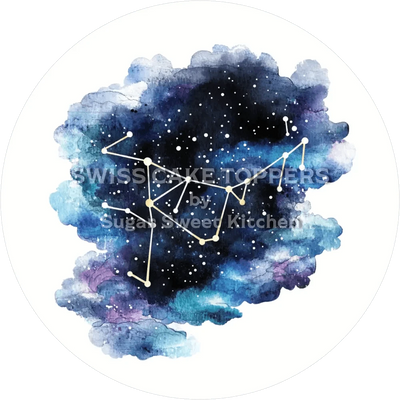 Toller Astrologie-Tortenaufleger3 - personalisierbar