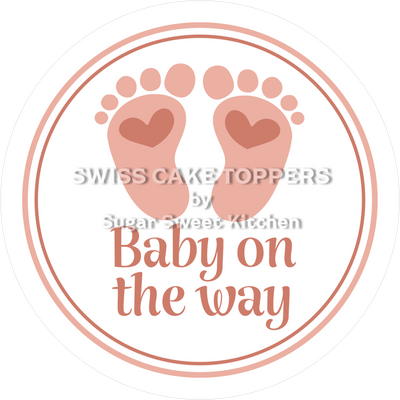 Toller Baby-News-Tortenaufleger8 - personalisierbar