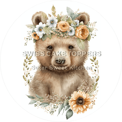 Toller Bären-Tortenaufleger3 - personalisierbar