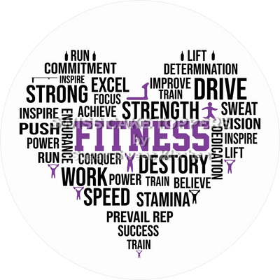 Toller Fitness-Tortenaufleger2 - personalisierbar