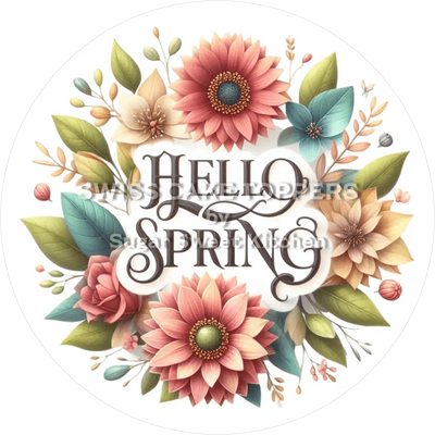 Toller Frühling-Tortenaufleger4 - personalisierbar