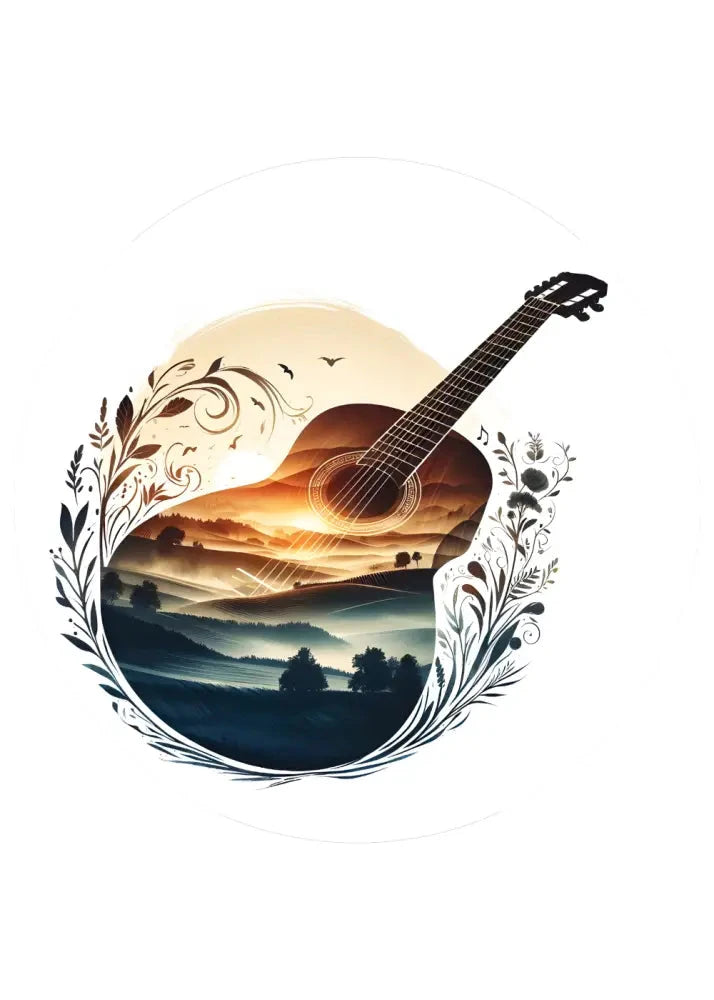 Toller Gitarren-Tortenaufleger Musik28 - personalisierbar - Fondant- Torten- & Cupcakeaufleger Sugar Sweet Kitchen