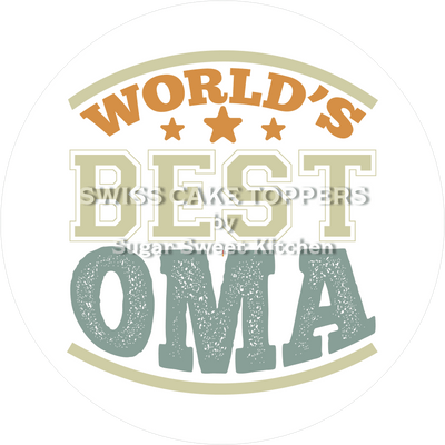 Toller Tortenaufleger für die Familie20 - personalisierbar