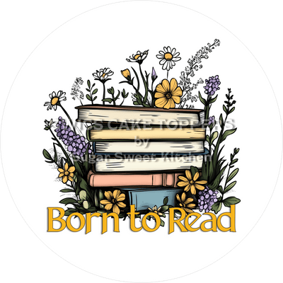 Toller Tortenaufleger Lesen7 - personalisierbar