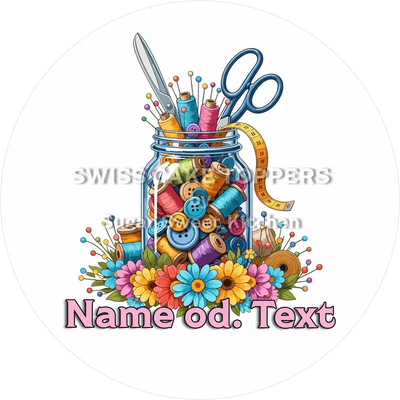 Toller Tortenaufleger Nähen1 mit Namen od. Text