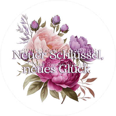 Toller Tortenaufleger zur Wohnungs-Einweihung - personalisierbar