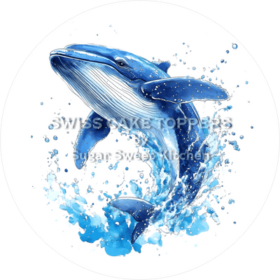 Toller Wal-Tortenaufleger2 - personalisierbar