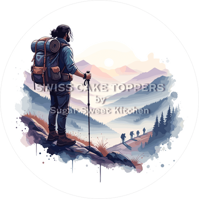 Toller Wander-Tortenaufleger4 - personalisierbar