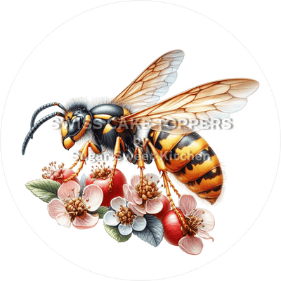 Toller Wespen-Tortenaufleger2 - personalisierbar