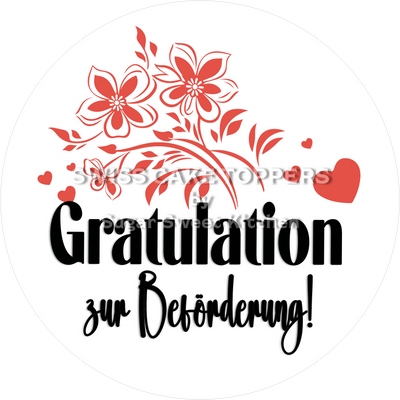 Top Tortenaufleger für berufliche Meilensteine - personalisierbar