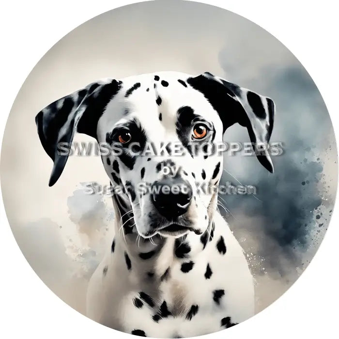 Torteanufleger Hund 12 - essbar & personalisierbar - Fondant- Torten- Cupcakeaufleger Sugar Sweet Kitchen