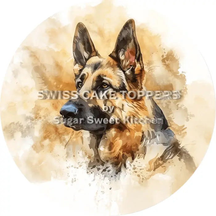 Torteanufleger Hunde 25 - essbar & personalisierbar - Fondant- Torten- Cupcakeaufleger Sugar Sweet Kitchen