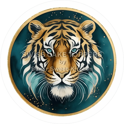 Tortenaufleger-Chinesisches Sternzeichen Tiger6 - personalisierbar