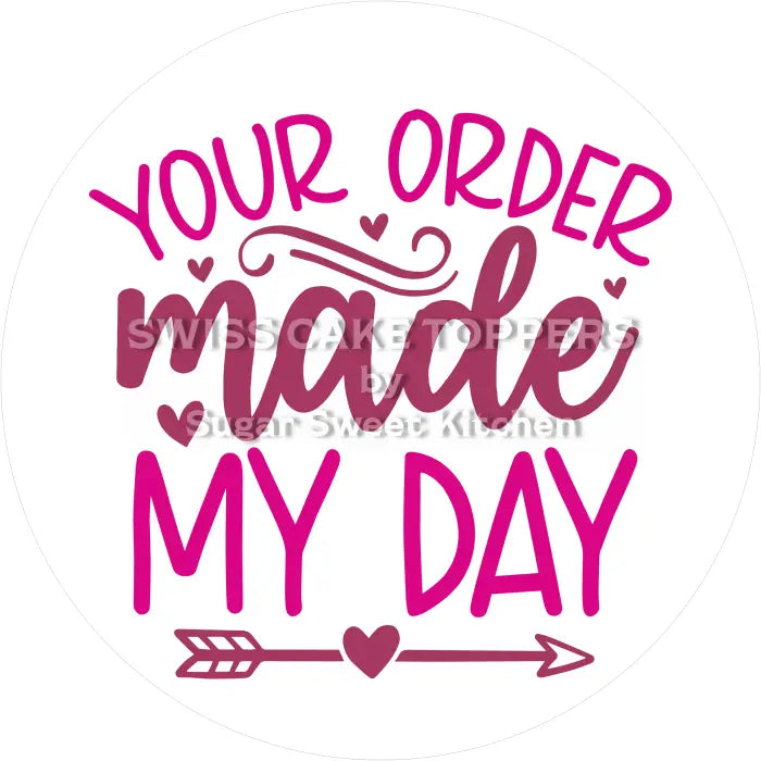 Tortenaufleger Danke Thank You 03 - essbar & personalisierbar - Fondant- Torten- Cupcakeaufleger Sugar Sweet Kitchen