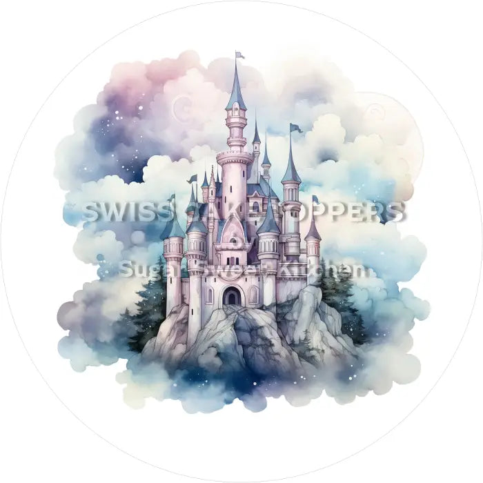 Tortenaufleger Fantasy 01 - essbar & personalisierbar - Fondant- Torten- Cupcakeaufleger Sugar Sweet Kitchen