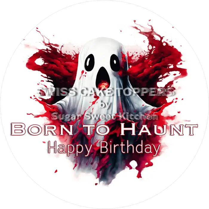 Tortenaufleger Geburtstag Halloween 11 - essbar & personalisierbar - Fondant- Torten- Cupcakeaufleger Sugar Sweet