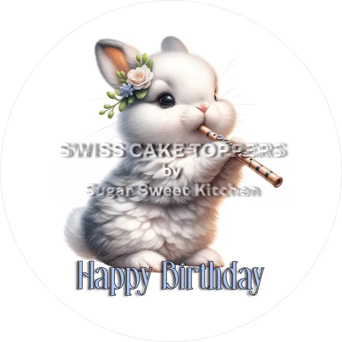 Tortenaufleger Geburtstag Musik 18 - essbar & personalisierbar - Fondant- Torten- Cupcakeaufleger Sugar Sweet Kitchen