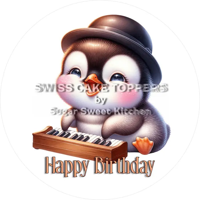 Tortenaufleger Geburtstag Musik 23 - essbar & personalisierbar - Fondant- Torten- Cupcakeaufleger Sugar Sweet Kitchen
