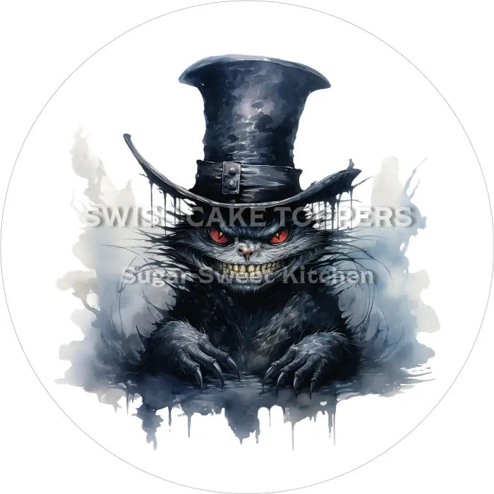 Tortenaufleger Horror 12 - essbar & personalisierbar - Fondant- Torten- Cupcakeaufleger Sugar Sweet Kitchen