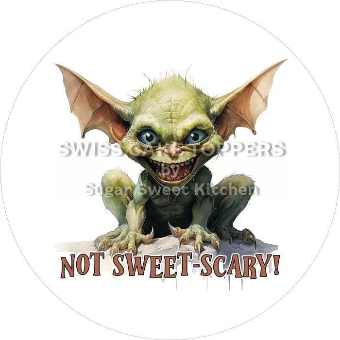Tortenaufleger Horror 14 - essbar & personalisierbar - Fondant- Torten- Cupcakeaufleger Sugar Sweet Kitchen