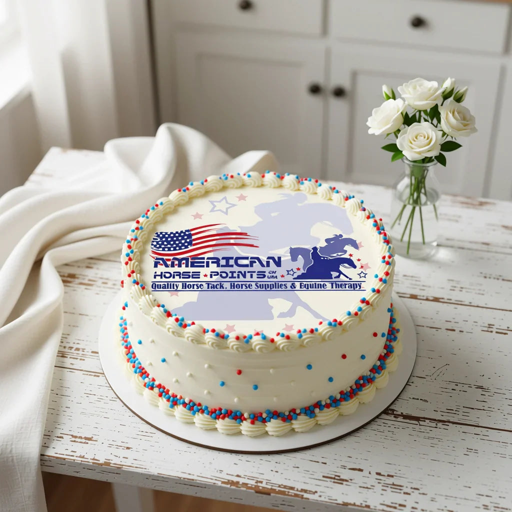 Tortenaufleger mit Logo - essbar & in verschiedenen Grössen - Fondant- Torten- Cupcakeaufleger Sugar Sweet Kitchen