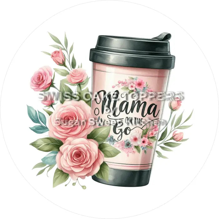 Tortenaufleger Muttertag 10 – essbar & personalisierbar - Fondant- Torten- Cupcakeaufleger Sugar Sweet Kitchen