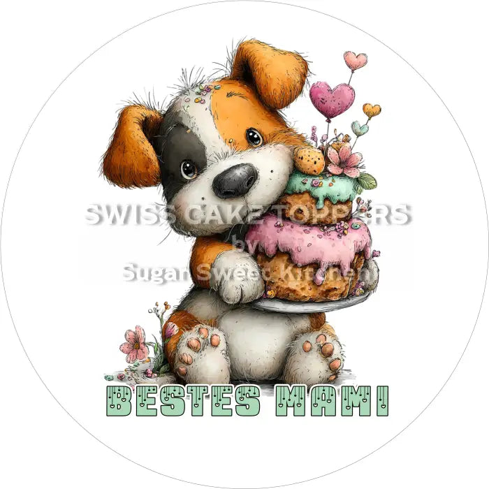 Tortenaufleger Muttertag 20 – essbar & personalisierbar - Fondant- Torten- Cupcakeaufleger Sugar Sweet Kitchen