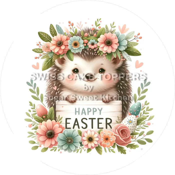 Tortenaufleger Ostern 34 - essbar & personalisierbar - Fondant- Torten- Cupcakeaufleger Sugar Sweet Kitchen