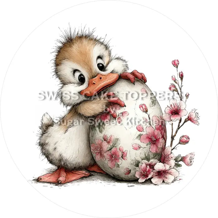 Tortenaufleger Ostern 56 - essbar & personalisierbar - Fondant- Torten- Cupcakeaufleger Sugar Sweet Kitchen