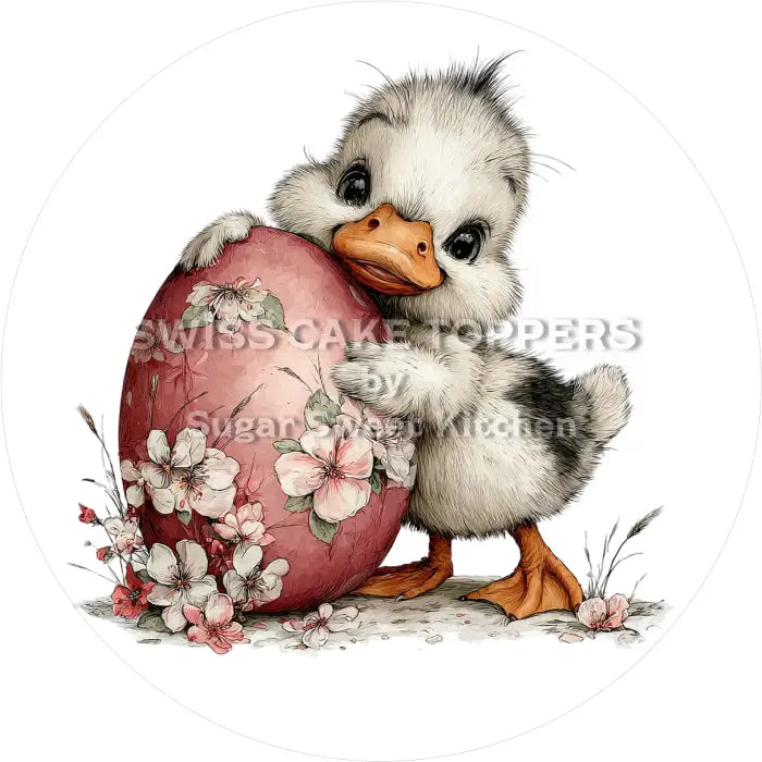 Tortenaufleger Ostern 57 - essbar & personalisierbar - Fondant- Torten- Cupcakeaufleger Sugar Sweet Kitchen