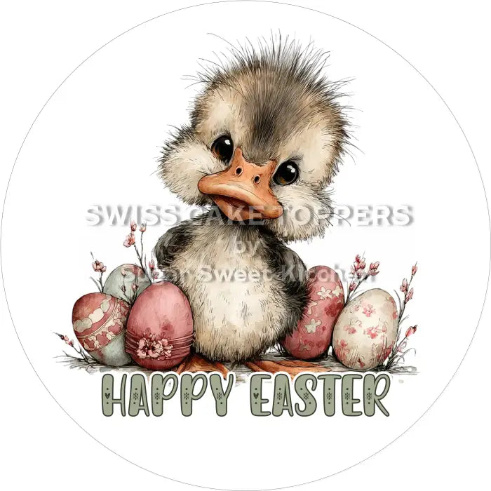 Tortenaufleger Ostern 60 - essbar & personalisierbar - Fondant- Torten- Cupcakeaufleger Sugar Sweet Kitchen