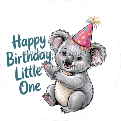 Tortenaufleger süsser Koala2 - personalisierbar