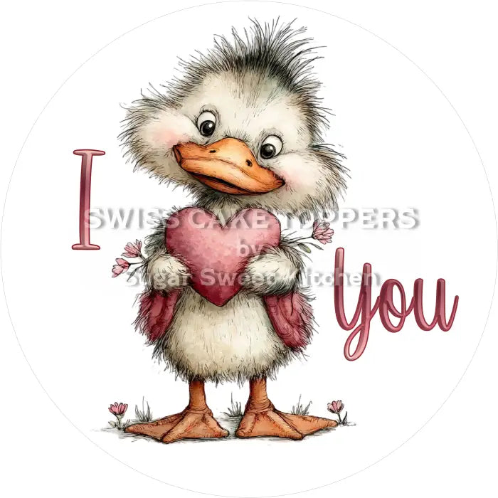 Tortenaufleger Valentinstag Love 32 - essbar & personalisierbar - Fondant- Torten- Cupcakeaufleger Sugar Sweet Kitchen